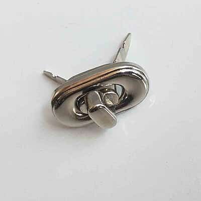 Bag Buckle Chrome Silver Modal Eight Bag Buckle Chrome Silver Modal Eight