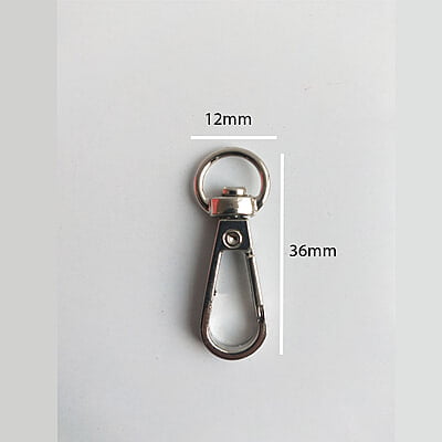 D Ring Clasp Round 12mm D Ring Clasp Round 12mm