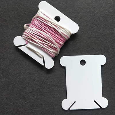 Floss Bobbin White 2 mm Floss Bobbin White 2 mm