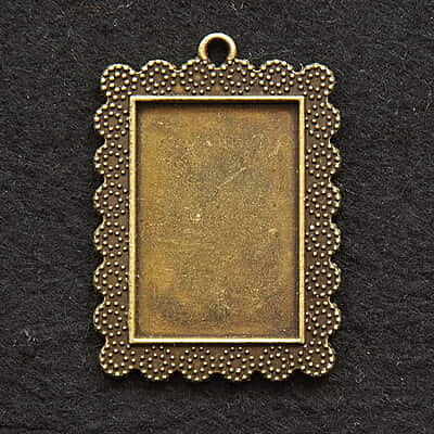 Pendant Antique Bronze Modal 196 Pendant Antique Bronze Modal 196