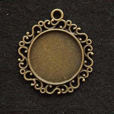 Pendant Antique Bronze Modal 184 Pendant Antique Bronze Modal 184