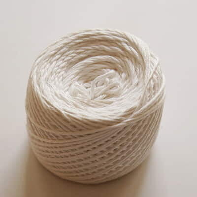 Cotton Yarn 8 Ply White Cotton Yarn 8 Ply White
