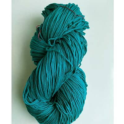 Cotton Yarn 4 Ply Turquoise Blue Cotton Yarn 4 Ply Turquoise Blue