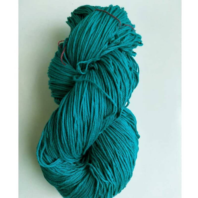 Cotton Yarn 4 Ply Turquoise Blue Cotton Yarn 4 Ply Turquoise Blue