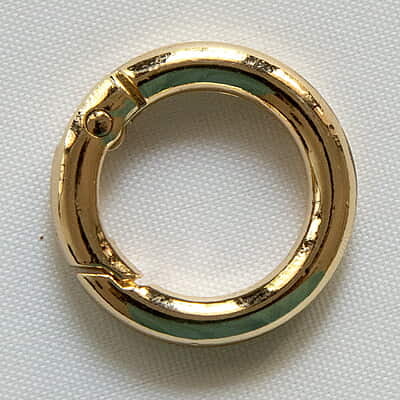 Circular Metal Push Ring 20 mm Circular Metal Push Ring 20 mm
