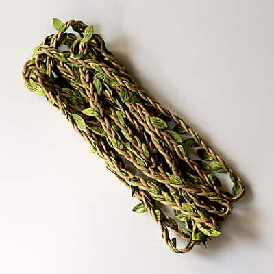Waxed Leaf Jute Lace Waxed Leaf Jute Lace