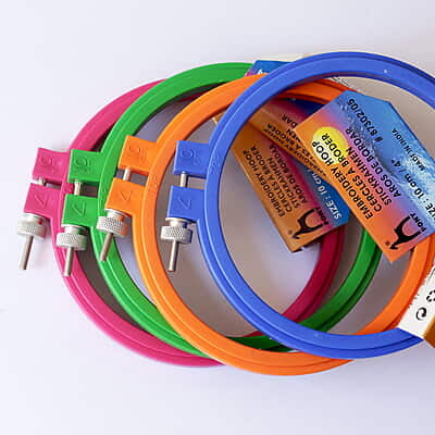 Pony Circle Fiber Hoop Assorted Colors Pony Circle Fiber Hoop Assorted Colors