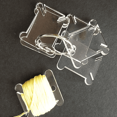 Floss Bobbin Transparent 5mm Floss Bobbin Transparent 5mm