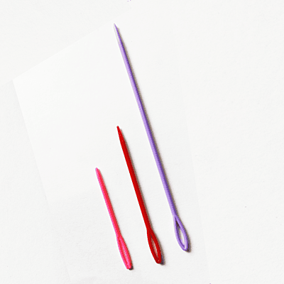 Plastic Needle Multi Color Plastic Needle Multi Color