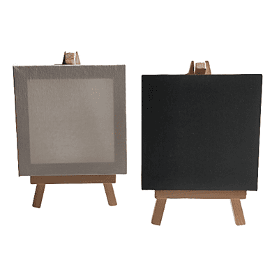 Mini Easel Stand with Canvas Mini Easel Stand with Canvas
