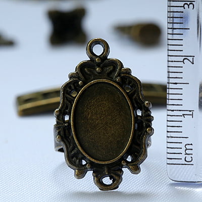 Finger Ring Antique Bronze Modal 01 Finger Ring Antique Bronze Modal 01