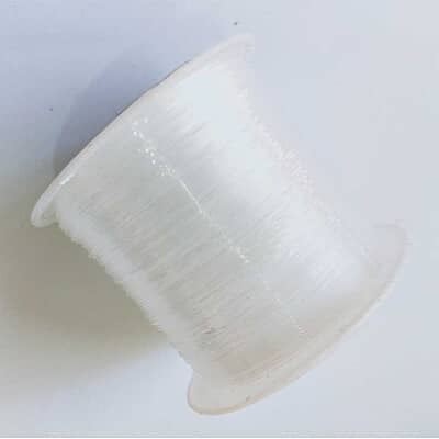 Nylon Thread White Transparent 0.70 mm Nylon Thread White Transparent 0.70 mm