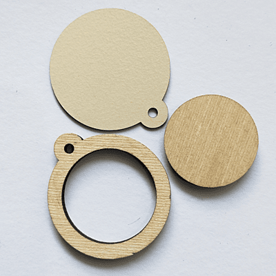 Mini Hoop Circle Veneer Small Mini Hoop Circle Veneer Small