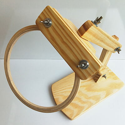 Embroidery Stand Table top Pine Wood Modal 2 Embroidery Stand Table top Pine Wood Modal 2