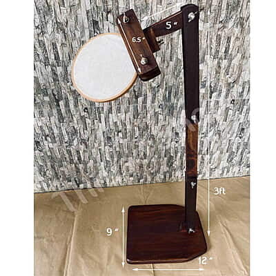 Embroidery Stand 2 in 1 Teak Wood Embroidery Stand 2 in 1 Teak Wood