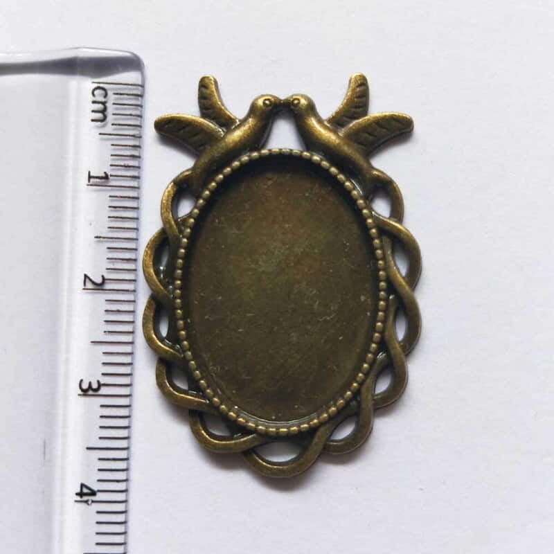 Premium Photo | Rectangle decorative bronze picture frame