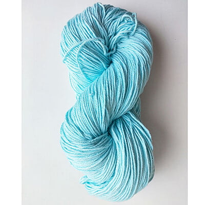 Teal Blue Color 4 Ply Crochet Thread Cotton Yarn for Knitting & Craft Making main image 1