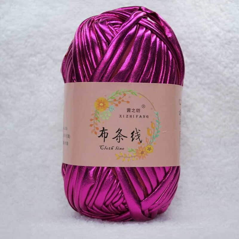 Buy Best Quality | Metallic T-Shirt Yarn | Handbags | Sling Bag | Mats ...