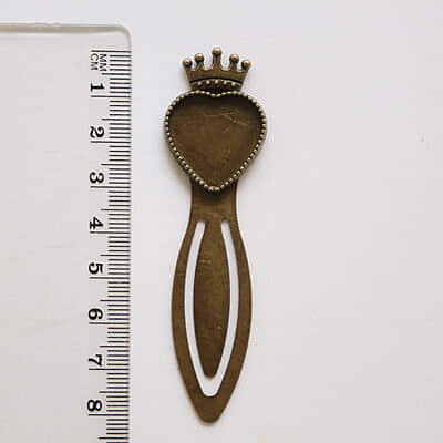 Antique Bronze Book Mark Modal 110 Antique Bronze Book Mark Modal 110