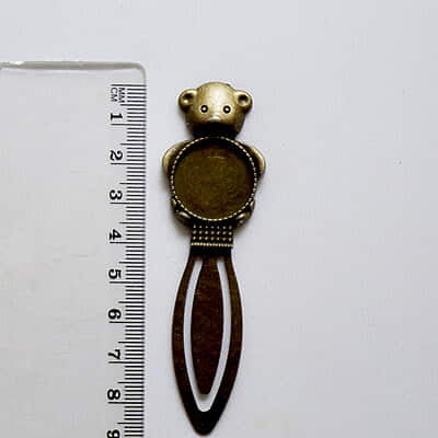 Antique Bronze Book Mark Modal 108 Antique Bronze Book Mark Modal 108