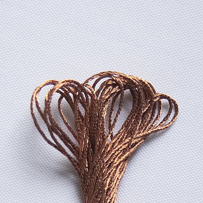Vardha Embroidery Thread Metallic Copper Vardha Embroidery Thread Metallic Copper