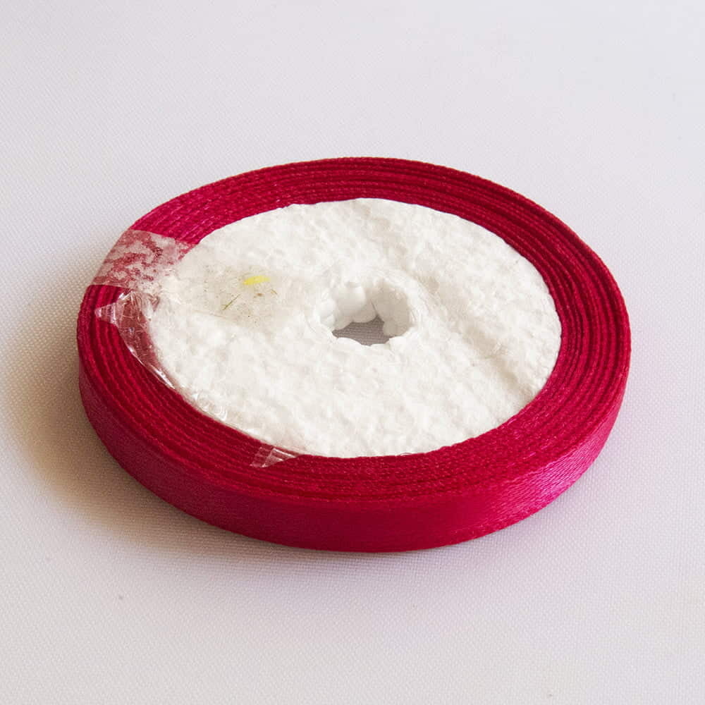 Premium Satin Ribbon 1/4 Inch used for Gift Wrapping