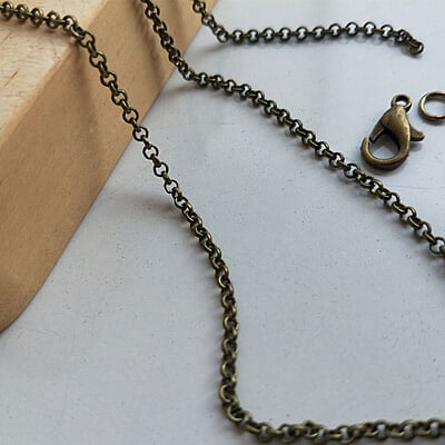 Chain Model Seven Antique Bronze Chain Model Seven Antique Bronze