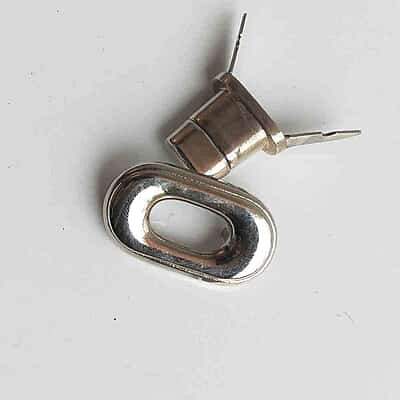 Bag Buckle  Chrome Silver Modal Eight