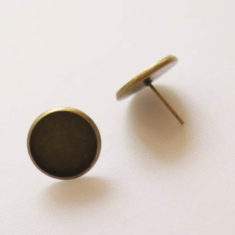 Ear Stud Antique Bronze