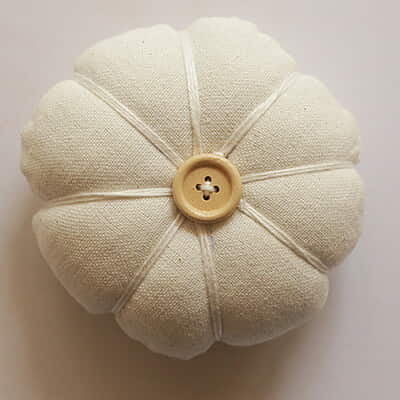 Pin Cushion Pumpkin Pin Cushion Pumpkin