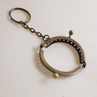 Purse frame with Key Chain 5 cm Purse frame with Key Chain 5 cm