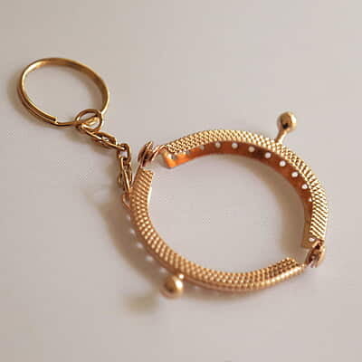 Purse frame with Key Chain 5 cm Purse frame with Key Chain 5 cm