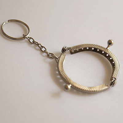 Purse frame with Key Chain 5 cm Purse frame with Key Chain 5 cm