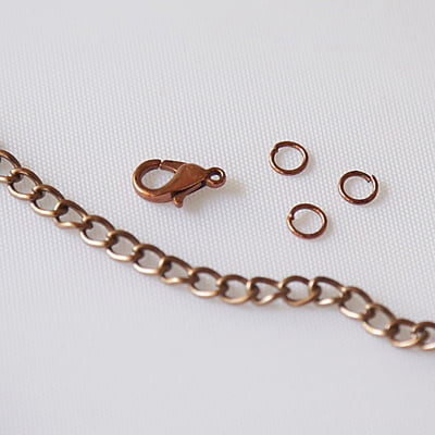 Chain Modal Three Copper