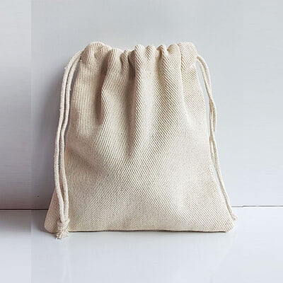 Canvas Drawstring Pouch Canvas Drawstring Pouch