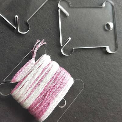 Floss Bobbin Transparent 3 mm Floss Bobbin Transparent 3 mm