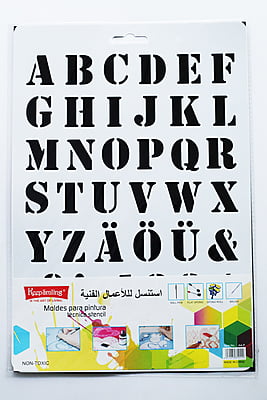 Alphabet Stencil