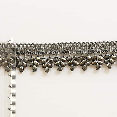 Dark Grey Lace Design 100
