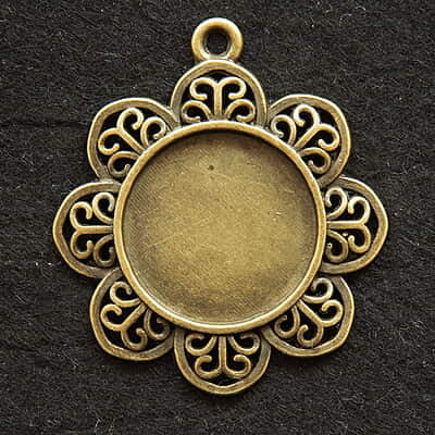 Pendant Antique Bronze Modal 186 Pendant Antique Bronze Modal 186