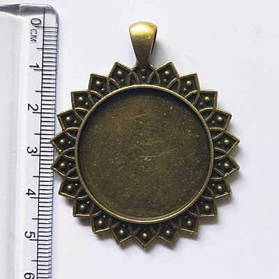Pendant Antique Bronze Modal 175 Pendant Antique Bronze Modal 175