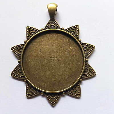 Pendant Antique Bronze Modal 163 Pendant Antique Bronze Modal 163