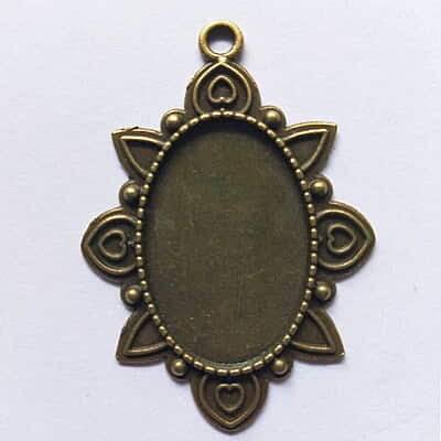 Pendant Antique Bronze Modal 157 Pendant Antique Bronze Modal 157