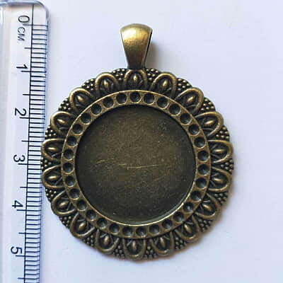 Pendant Antique Bronze Modal 123 Pendant Antique Bronze Modal 123