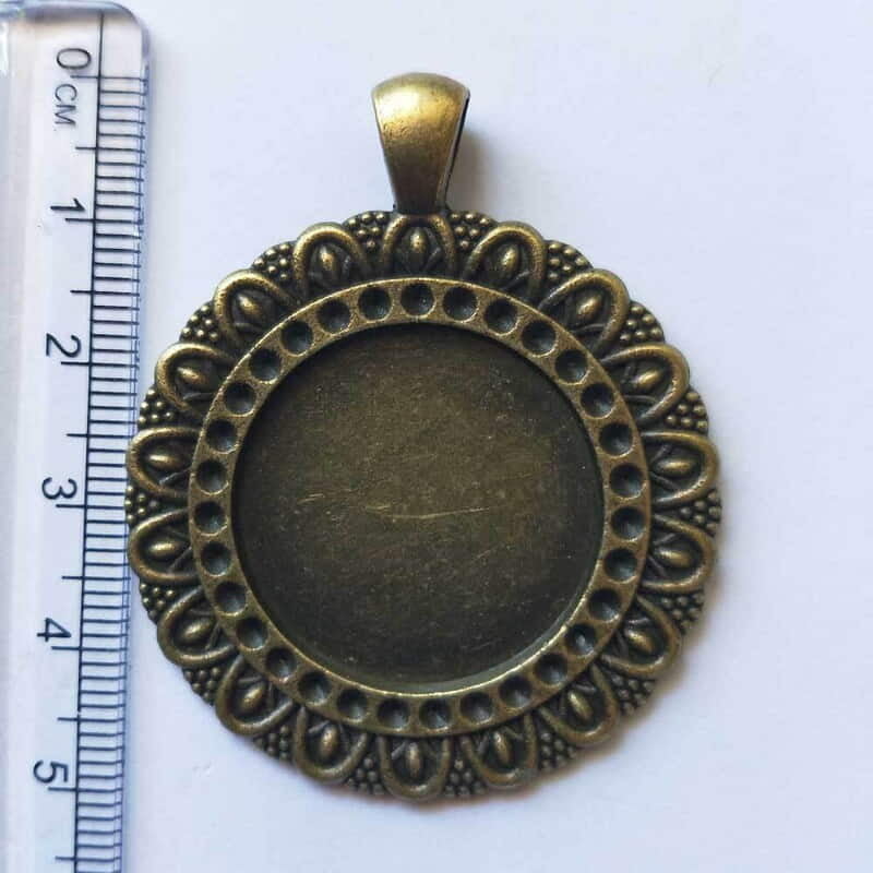 Pendant Antique Bronze Modal 123 Pendant Antique Bronze Modal 123