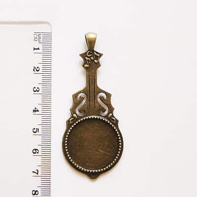 Pendant Antique Bronze Modal 115 Pendant Antique Bronze Modal 115