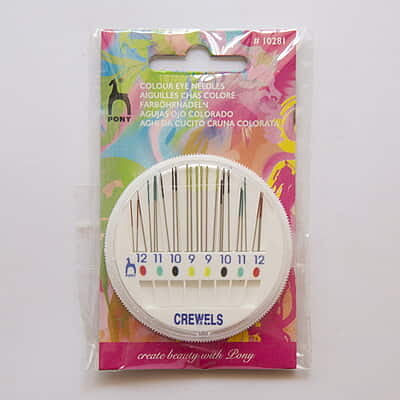 Pony Coloured Needle Compact  Crewels