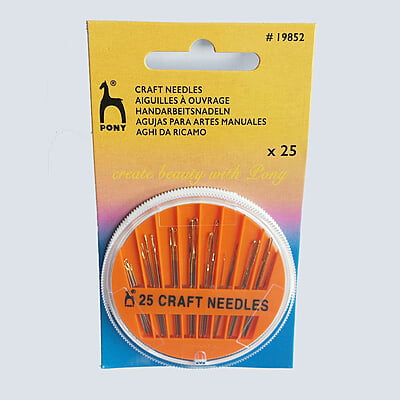 Pony Needle Compact Craft Needles Golden Eyes