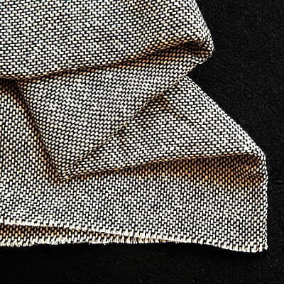 Monk Cloth Black & White