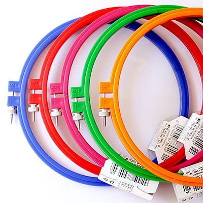 Pony Circle Fiber Hoop Assorted Colors Pony Circle Fiber Hoop Assorted Colors