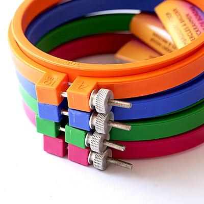 Pony Circle Fiber Hoop Assorted Colors Pony Circle Fiber Hoop Assorted Colors